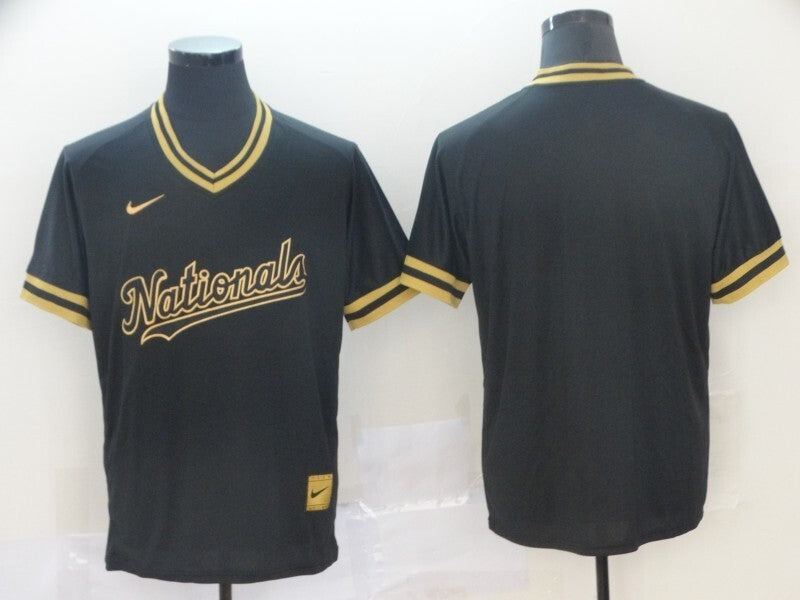 Washington Nationals #blank Baseball Jersey baseball jersey product view 1