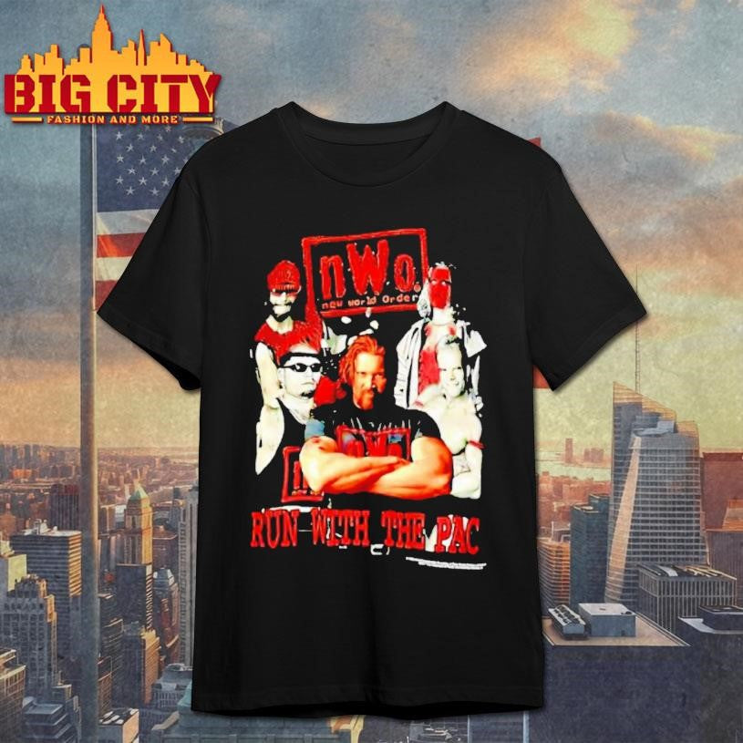 Wcw Nwo Wolfpac Run With The Pac Shirt Unisex T-shirt, Sweatshirt, Hoodie, Long Sleeve Tee - T-Shirt, Sweatshirt, Hoodie