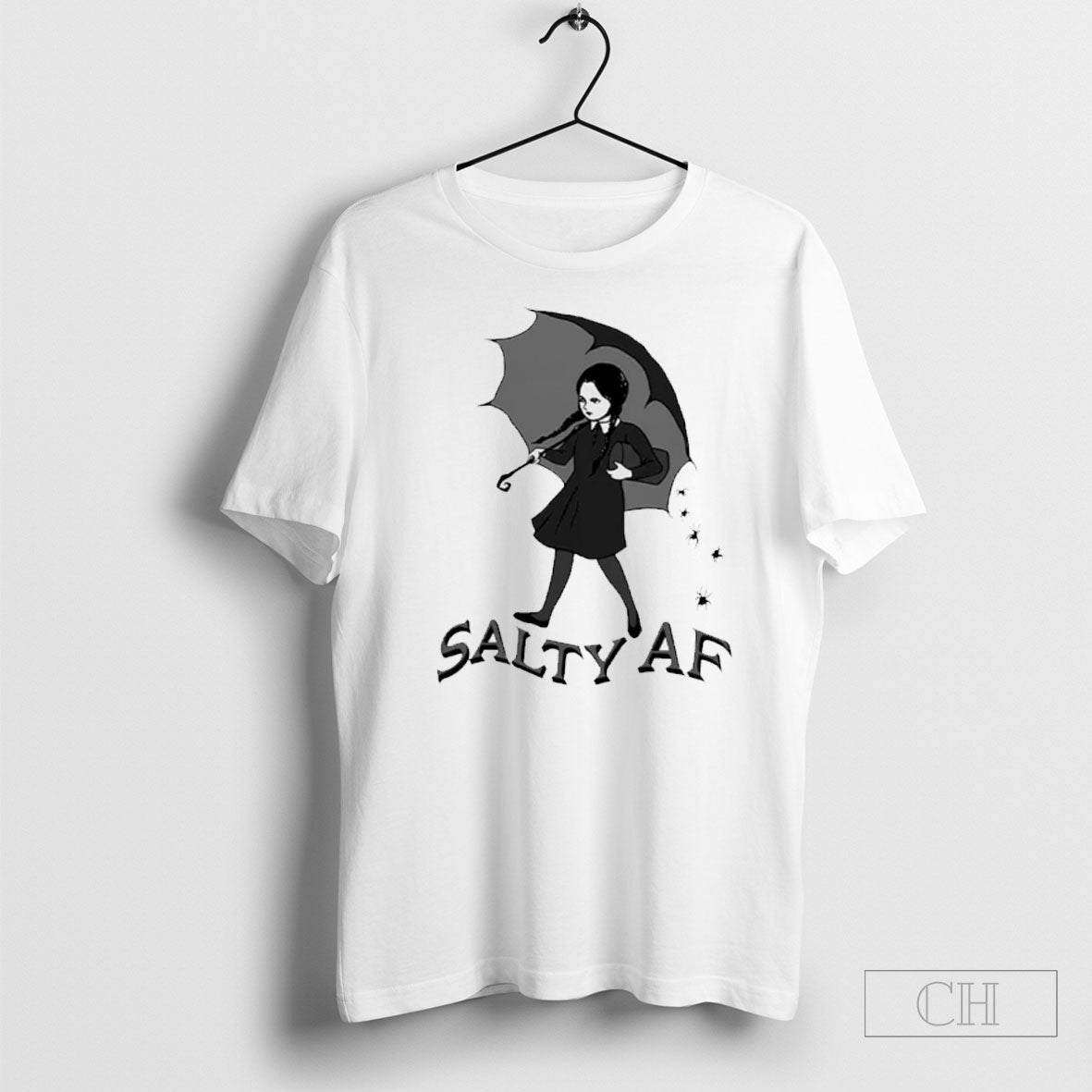 Wednesday Salty Af Shirt Tee Unisex T-shirt, Sweatshirt, Hoodie, Long Sleeve Tee - T-Shirt, Sweatshirt, Hoodie