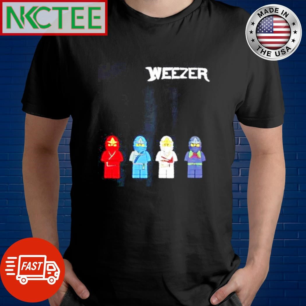 Weezer Ninjago catoon shirt Unisex T-shirt, Sweatshirt, Hoodie, Long Sleeve Tee - T-Shirt, Sweatshirt, Hoodie