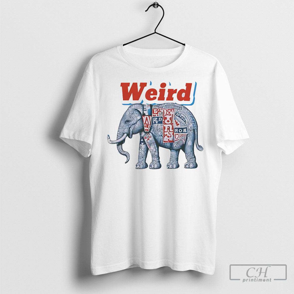 Weird Elephant Unisex T-shirt, Sweatshirt, Hoodie, Long Sleeve Tee - T-Shirt, Sweatshirt, Hoodie
