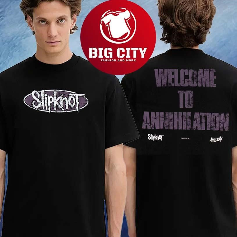 Welcome To Annihilation Two Sided 2025 Two Sided Shirt Unisex T-shirt, Sweatshirt, Hoodie, Long Sleeve Tee - T-Shirt, Sweatshirt, Hoodie