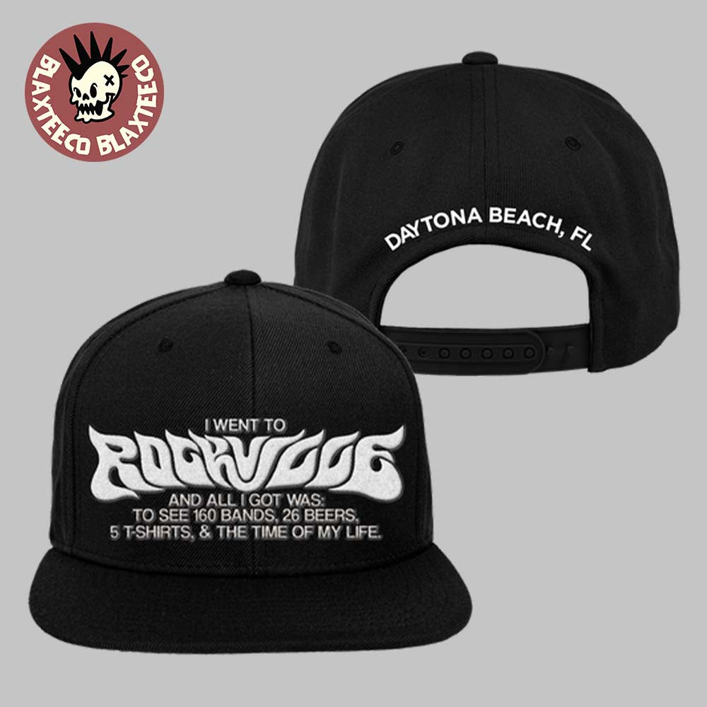 Welcome To Rockville 2026 Festival Merch Daytona Beach Florida All I Got Snapback Hat Unisex T-shirt, Sweatshirt, Hoodie, Long Sleeve Tee - T-Shirt, Sweatshirt, Hoodie