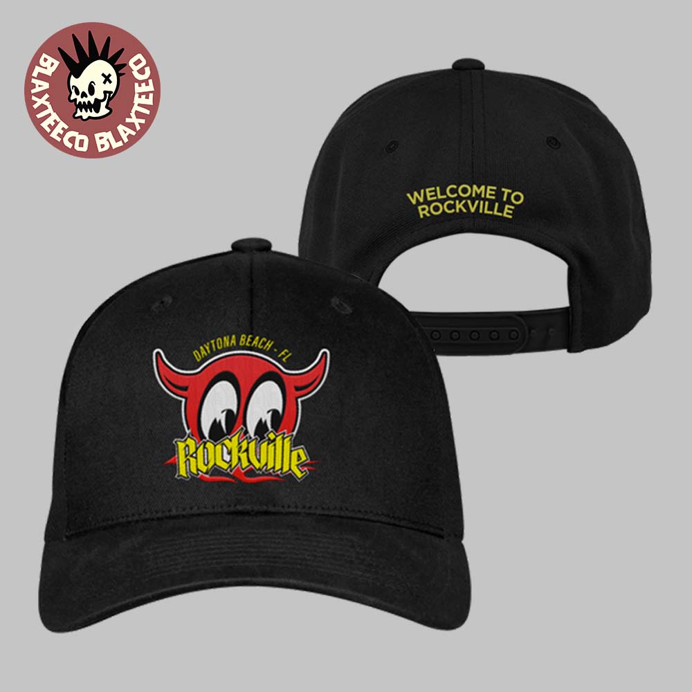 Welcome To Rockville 2026 Festival Merch Daytona Beach Florida From May 7 To 10 2026 Mooneyes Hat - T-Shirt, Sweatshirt, Hoodie