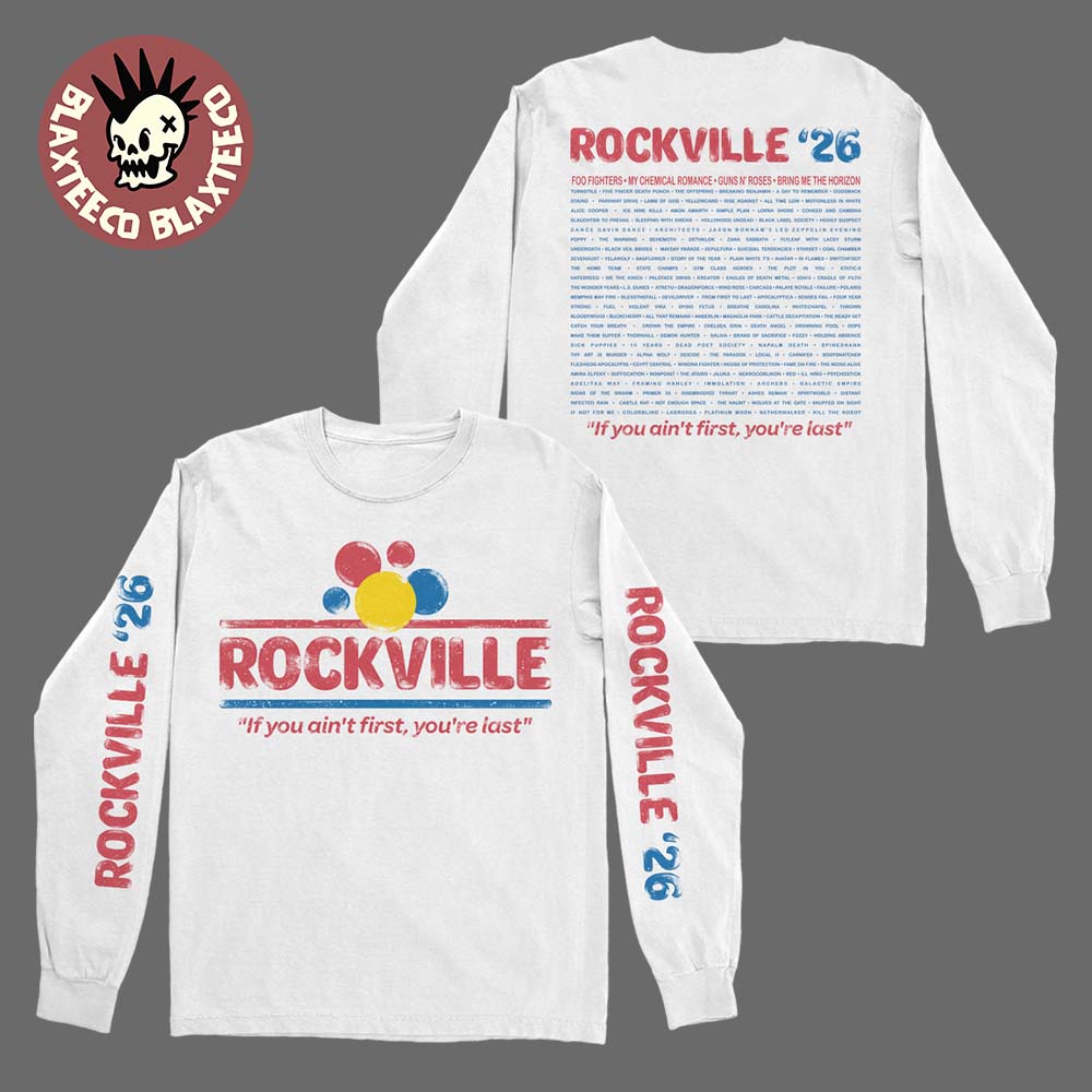 Welcome To Rockville 2026 Festival Merch Daytona Beach Florida From May 7 To 10 2026 Wonderville Long Sleeve Tee - T-Shirt, Sweatshirt, Hoodie