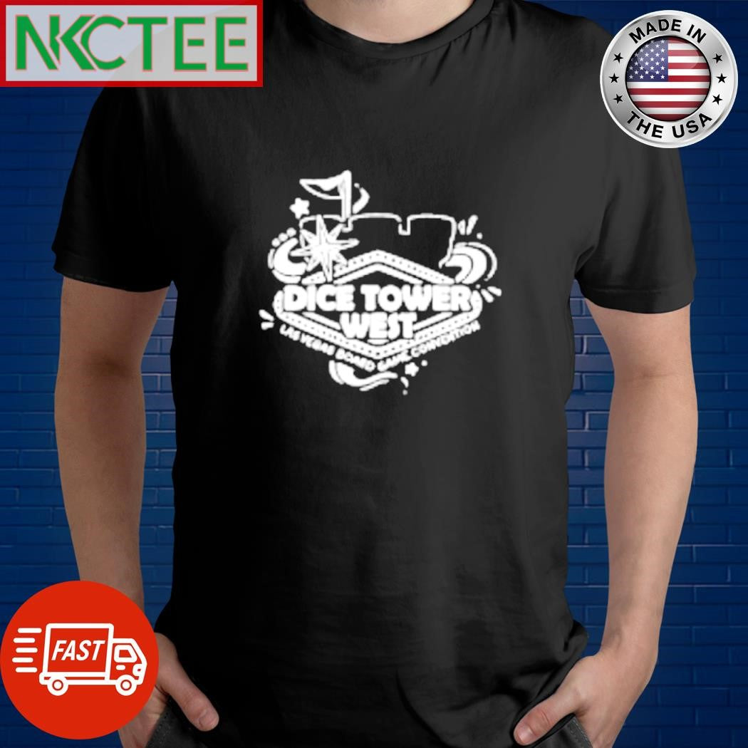 Welcome to Fabulous Dice Tower West Las Vegas Board Game convention stadium shirt Unisex T-shirt, Sweatshirt, Hoodie, Long Sleeve Tee - T-Shirt, Sweatshirt, Hoodie