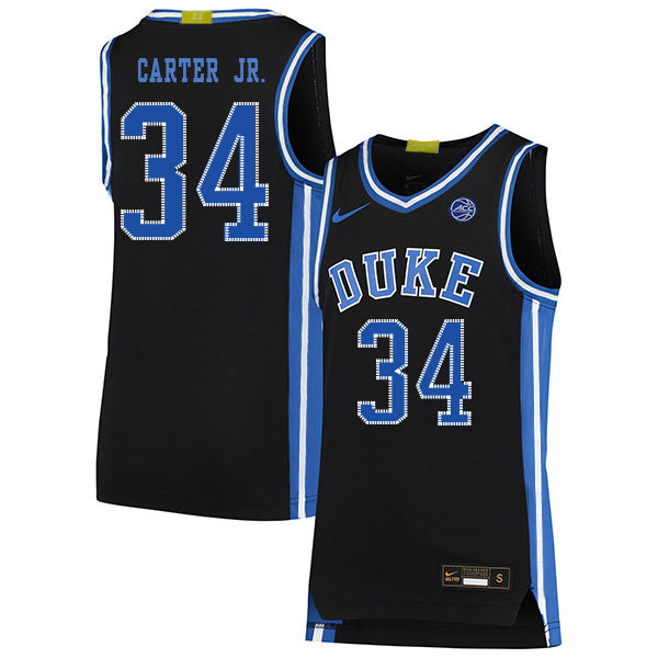 Wendell Carter Jr.34 Black College Football Jersey football jersey product view 1