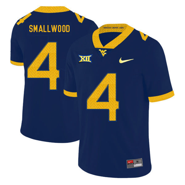 Wendell Smallwood 4 Navy College Football Jersey football jersey product view 1