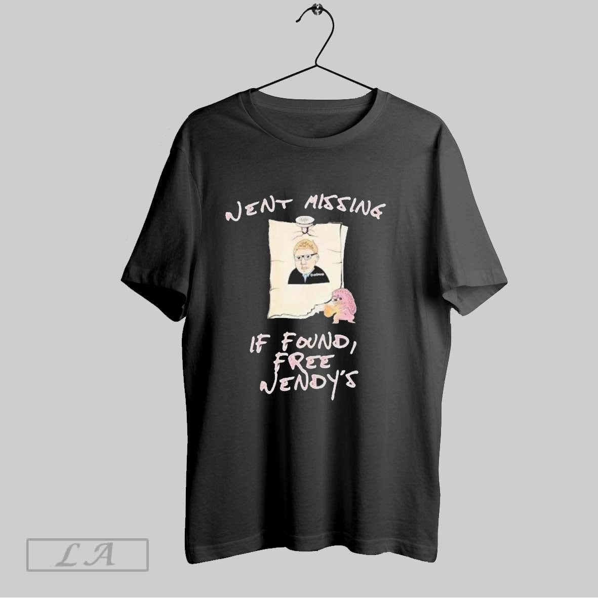 Went Missing If Found Free Wendys Unisex T-shirt, Sweatshirt, Hoodie, Long Sleeve Tee - T-Shirt, Sweatshirt, Hoodie
