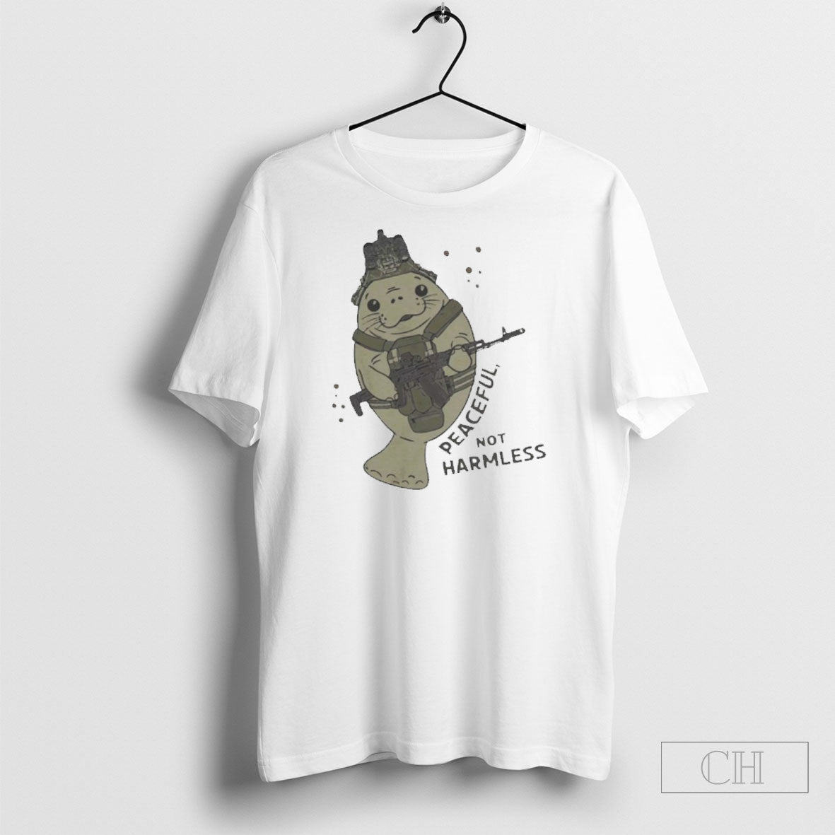 West Indian Manatee Not Harmless Shirt Tee Unisex T-shirt, Sweatshirt, Hoodie, Long Sleeve Tee - T-Shirt, Sweatshirt, Hoodie