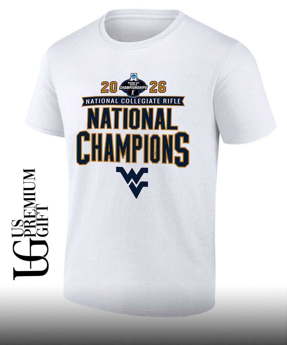 West Virginia Mountaineers 2026 NCAA Rifle National Champions shirt Unisex T-shirt, Sweatshirt, Hoodie, Long Sleeve Tee - T-Shirt, Sweatshirt, Hoodie