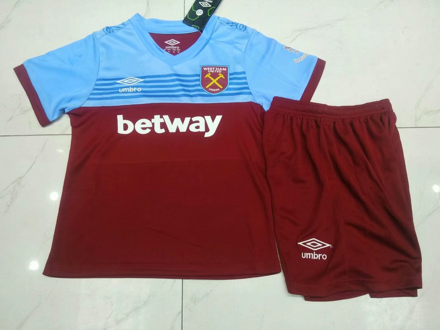 West Ham United Soccer Jersey sports jersey product view 1