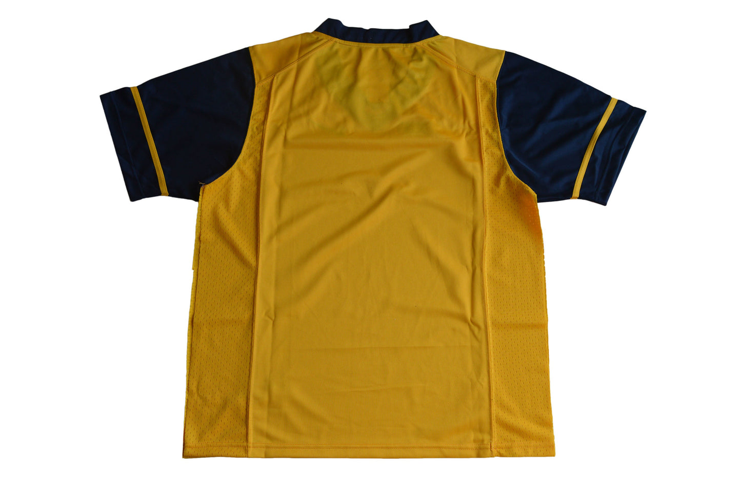 West Virgnia Blank Yellow Back College Football Jersey football jersey product view 1