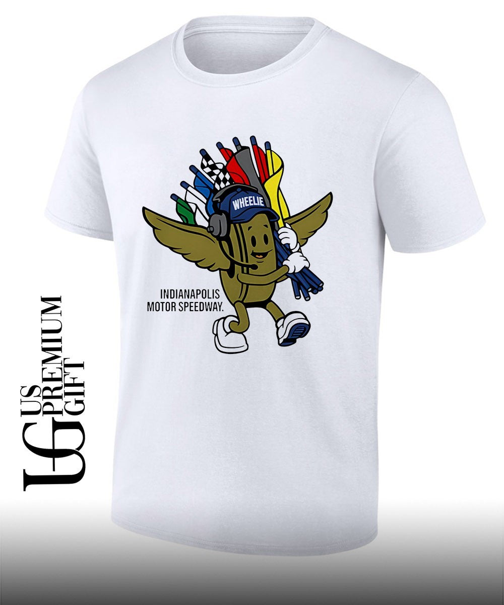 Wheelie Sticker United State of Indianapolis Motor Speedway shirt Unisex T-shirt, Sweatshirt, Hoodie, Long Sleeve Tee - T-Shirt, Sweatshirt, Hoodie