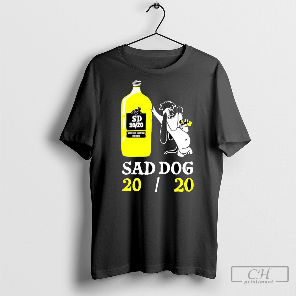 When Life Gives You Lem Offs Sad Dog 20 20 Shirt Tee Unisex T-shirt, Sweatshirt, Hoodie, Long Sleeve Tee - T-Shirt, Sweatshirt, Hoodie