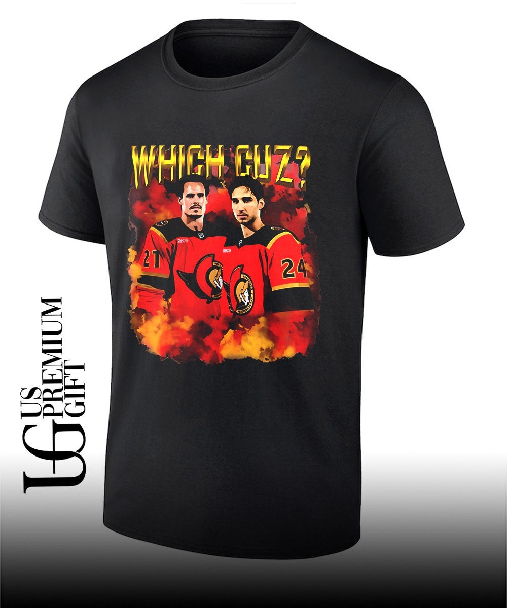 Which Guz Nick Cousins and Dylan Cozens Ottawa Senators hockey shirt Unisex T-shirt, Sweatshirt, Hoodie, Long Sleeve Tee - T-Shirt, Sweatshirt, Hoodie