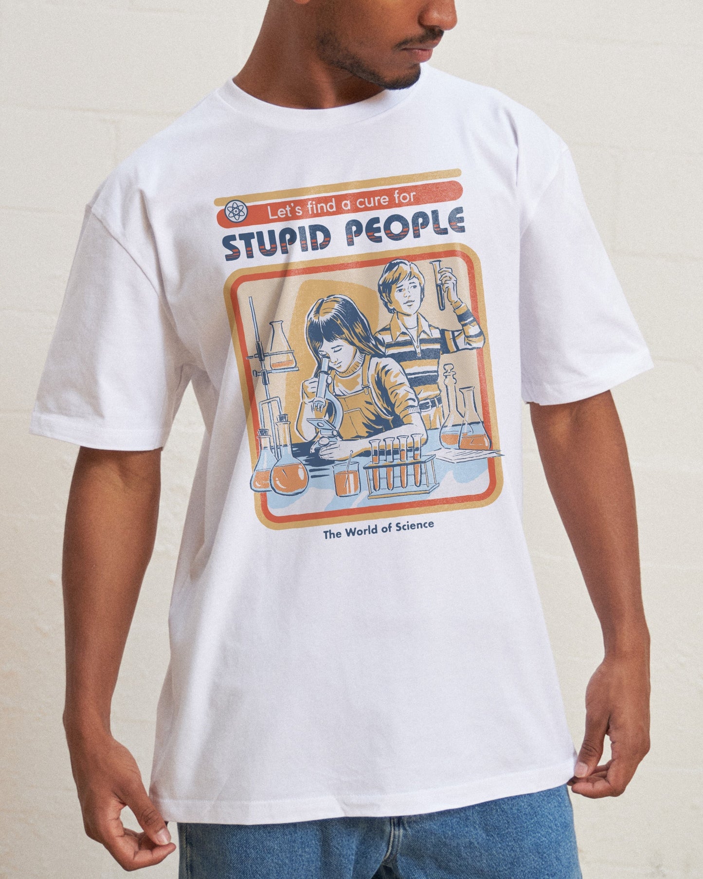 Let's Find a Cure for Stupid People T-Shirt Unisex T-shirt, Sweatshirt, Hoodie, Long Sleeve Tee - T-Shirt, Sweatshirt, Hoodie