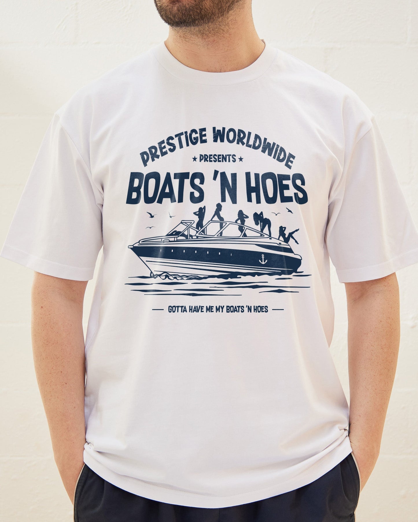 Boats N Hoes T-Shirt Unisex T-shirt, Sweatshirt, Hoodie, Long Sleeve Tee - T-Shirt, Sweatshirt, Hoodie