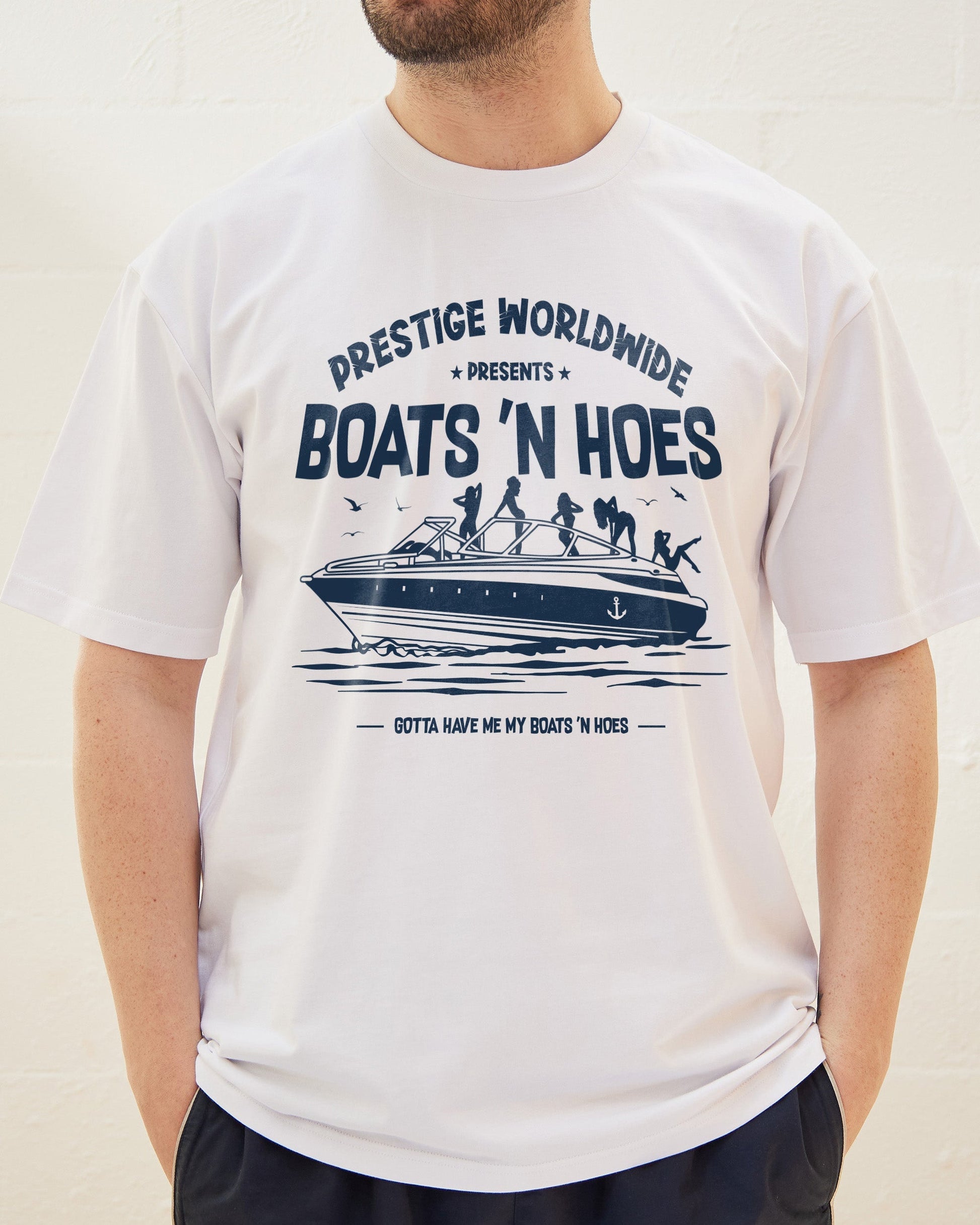 Boats N Hoes T-Shirt Unisex T-shirt, Sweatshirt, Hoodie, Long Sleeve Tee - T-Shirt, Sweatshirt, Hoodie