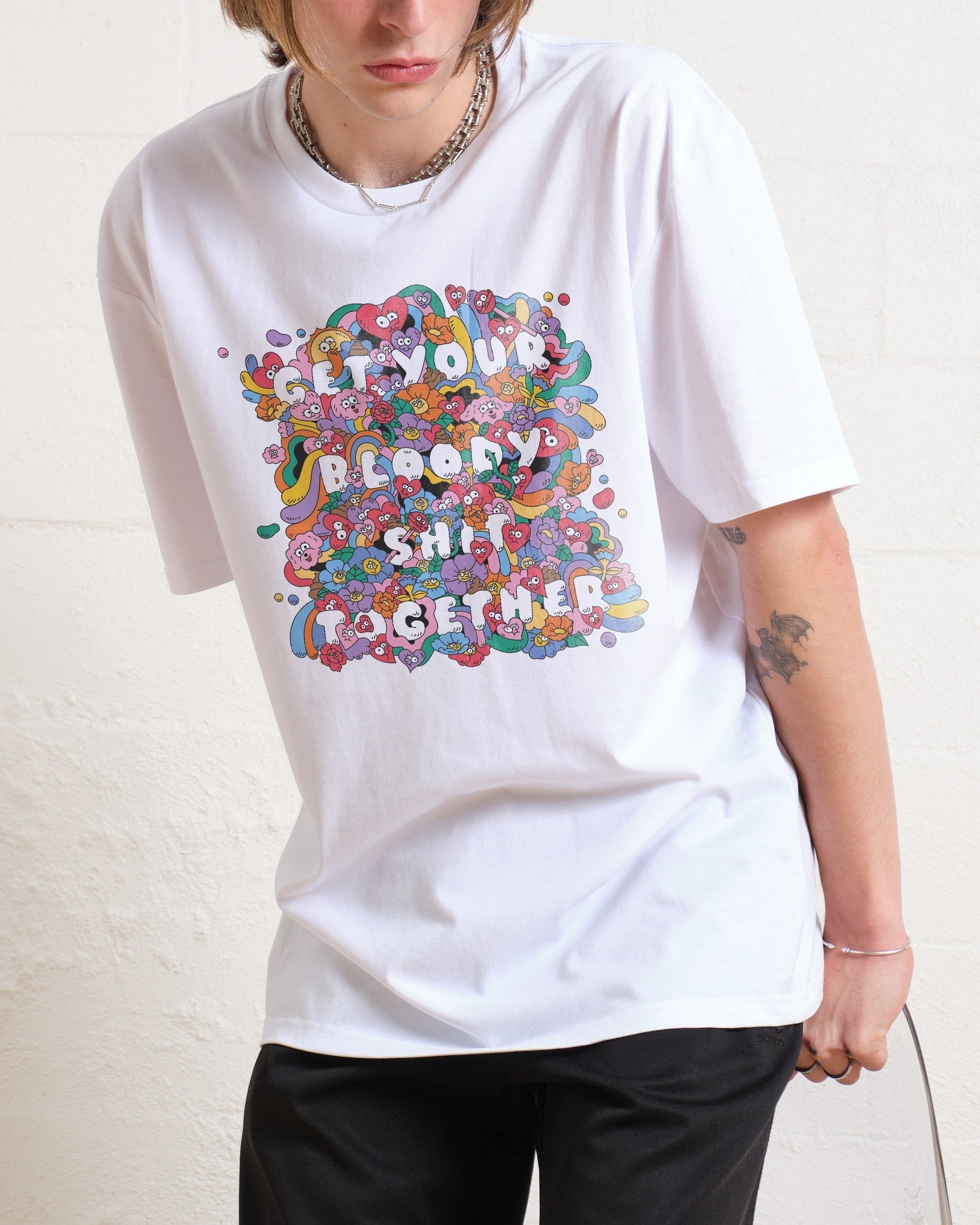 Get Your Bloody Shit Together T-Shirt Unisex T-shirt, Sweatshirt, Hoodie, Long Sleeve Tee - T-Shirt, Sweatshirt, Hoodie