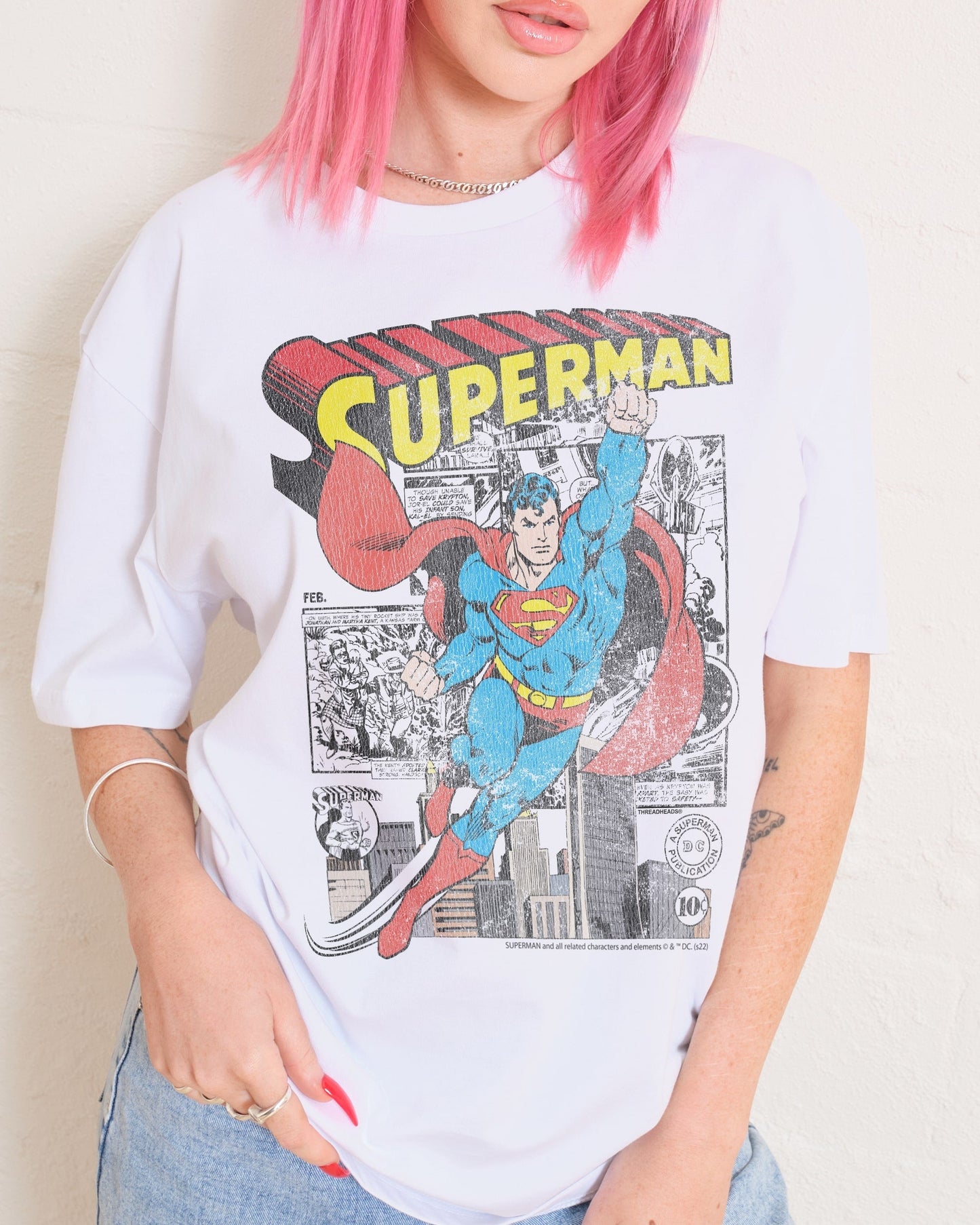 Superman Comic Panel T-Shirt Unisex T-shirt, Sweatshirt, Hoodie, Long Sleeve Tee - T-Shirt, Sweatshirt, Hoodie