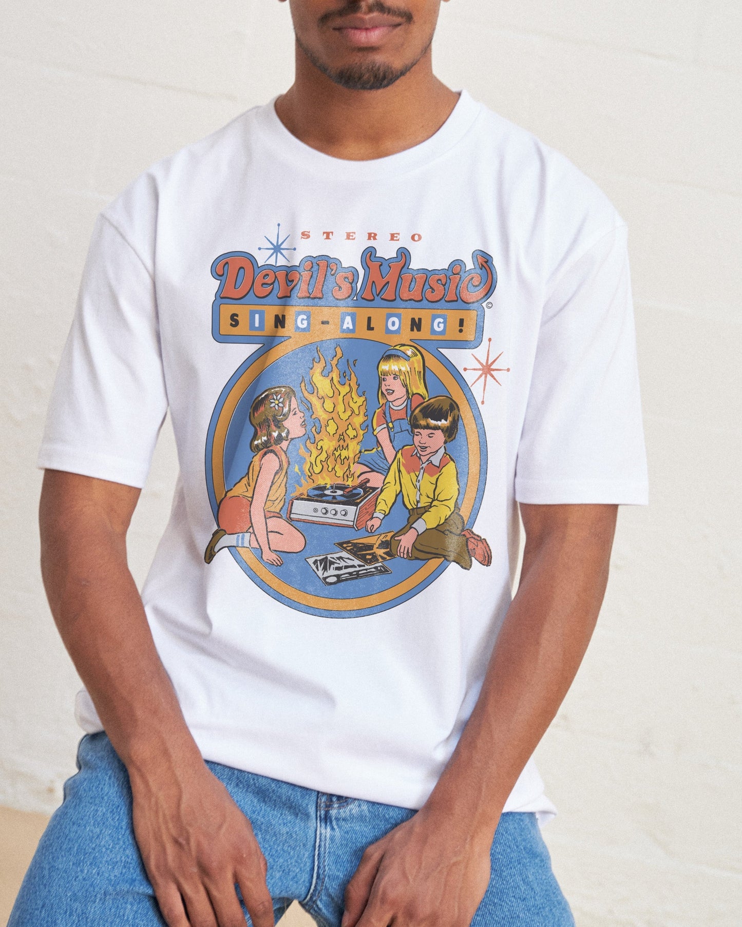 Devil's Music Sing-Along T-Shirt Unisex T-shirt, Sweatshirt, Hoodie, Long Sleeve Tee - T-Shirt, Sweatshirt, Hoodie