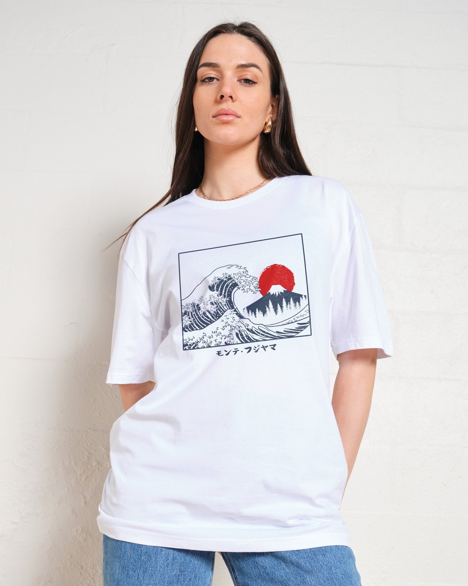 Great Fuji Wave T-Shirt Unisex T-shirt, Sweatshirt, Hoodie, Long Sleeve Tee - T-Shirt, Sweatshirt, Hoodie