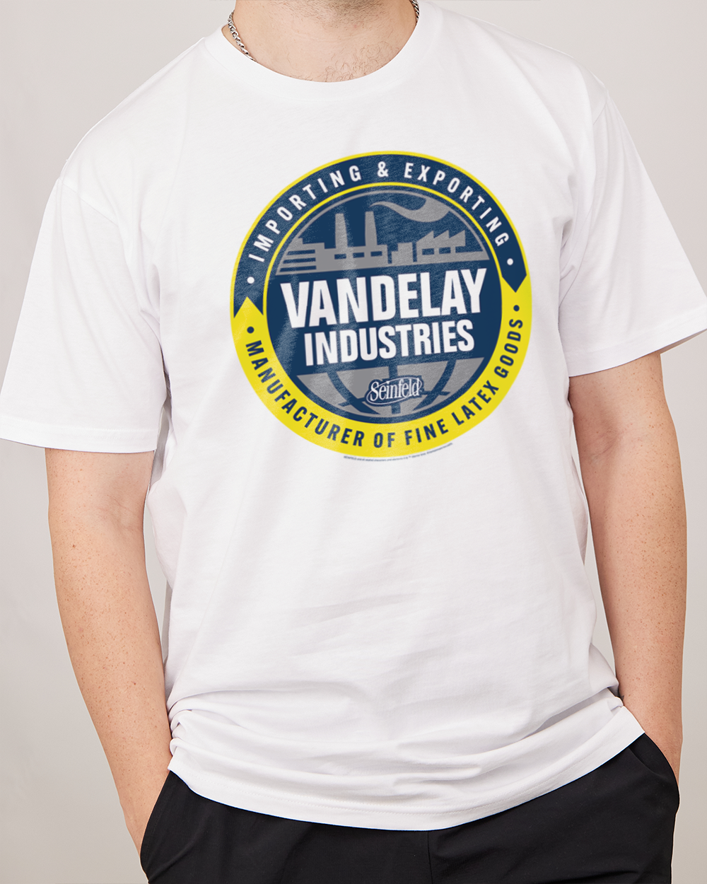 Vandelay Industries Logo T-Shirt Unisex T-shirt, Sweatshirt, Hoodie, Long Sleeve Tee - T-Shirt, Sweatshirt, Hoodie