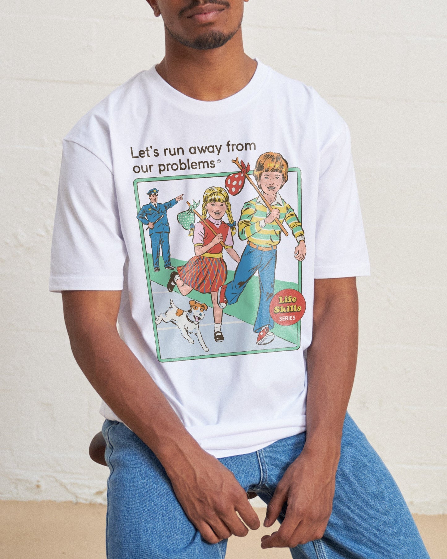 Let's Run Away T-Shirt Unisex T-shirt, Sweatshirt, Hoodie, Long Sleeve Tee - T-Shirt, Sweatshirt, Hoodie