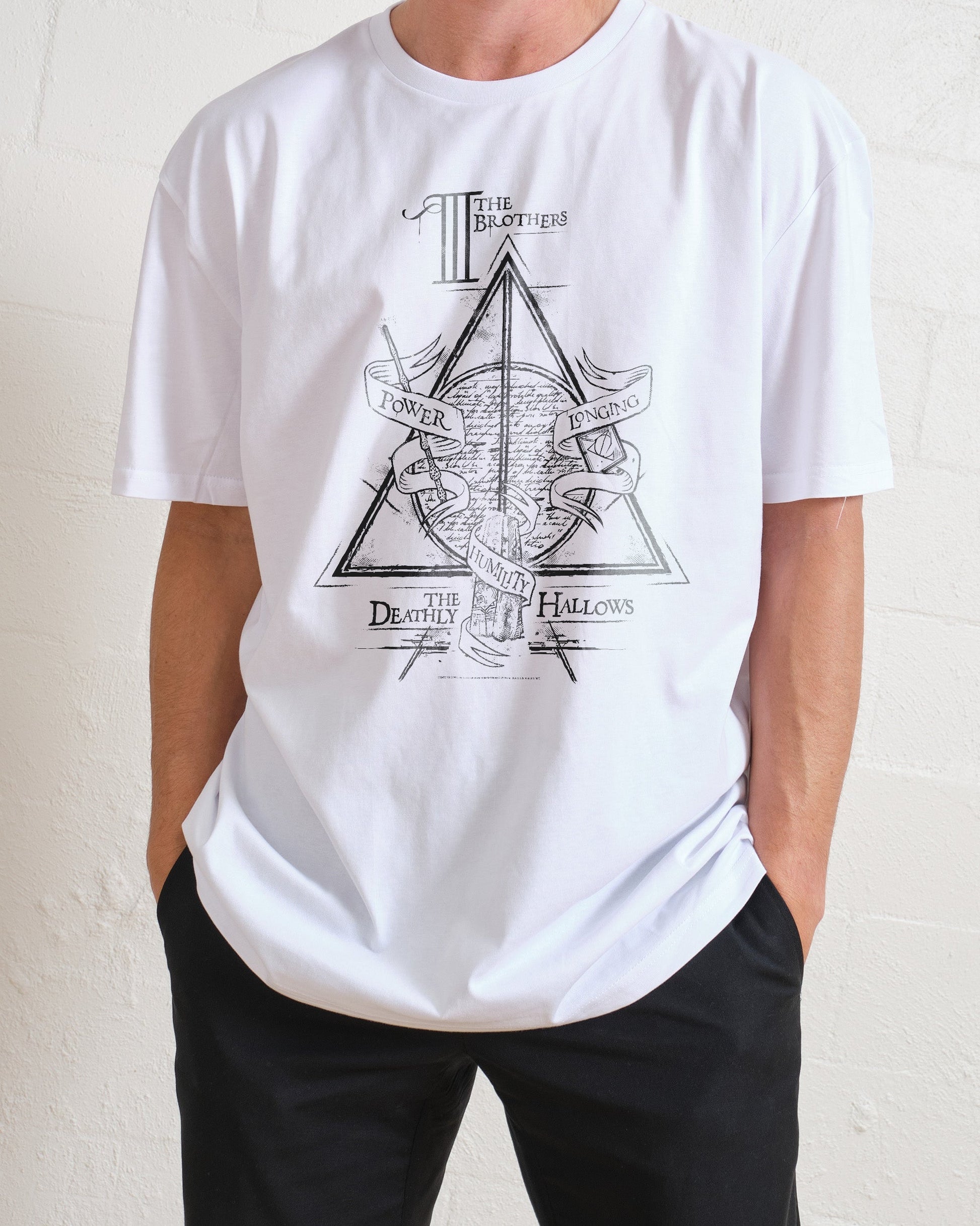 Deathly Hallows Logo Alt T-Shirt Unisex T-shirt, Sweatshirt, Hoodie, Long Sleeve Tee - T-Shirt, Sweatshirt, Hoodie