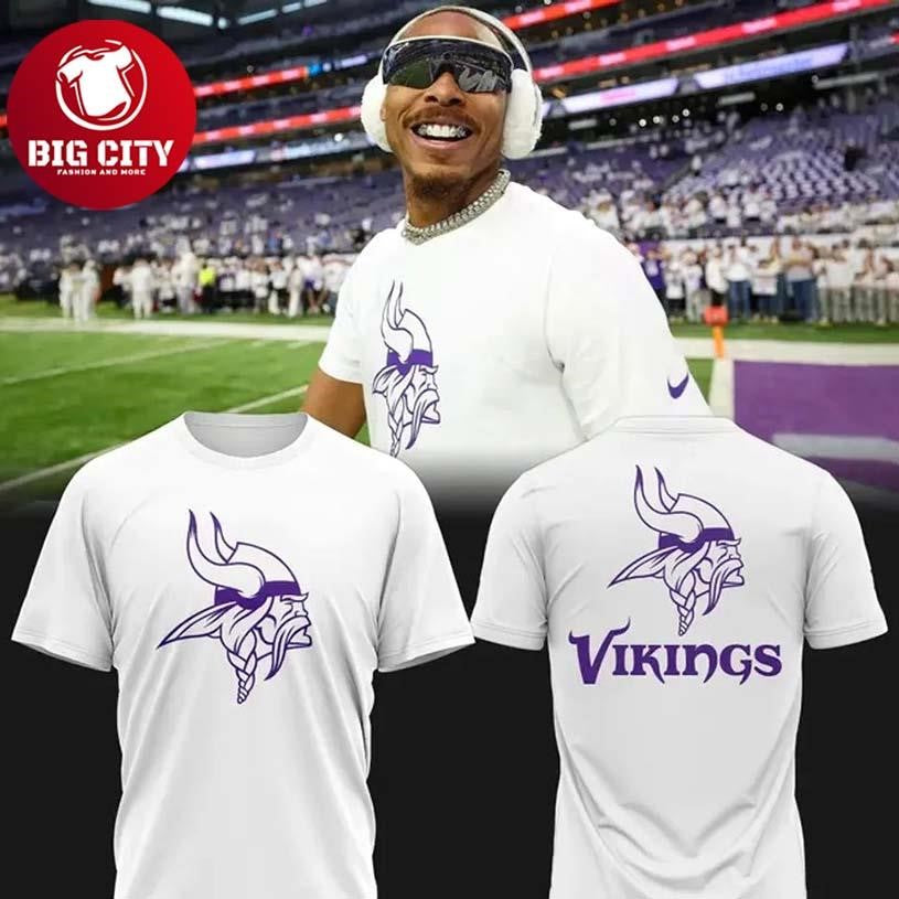 White Out Minnesota Vikings Two Sided Shirt Unisex T-shirt, Sweatshirt, Hoodie, Long Sleeve Tee - T-Shirt, Sweatshirt, Hoodie