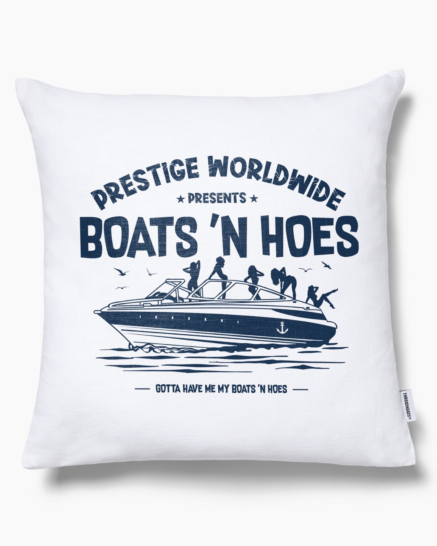 Boats N Hoes Cushion Unisex T-shirt, Sweatshirt, Hoodie, Long Sleeve Tee - T-Shirt, Sweatshirt, Hoodie