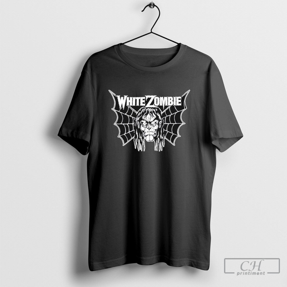 White Zombie Bat Face Logo Shirts Unisex T-shirt, Sweatshirt, Hoodie, Long Sleeve Tee - T-Shirt, Sweatshirt, Hoodie