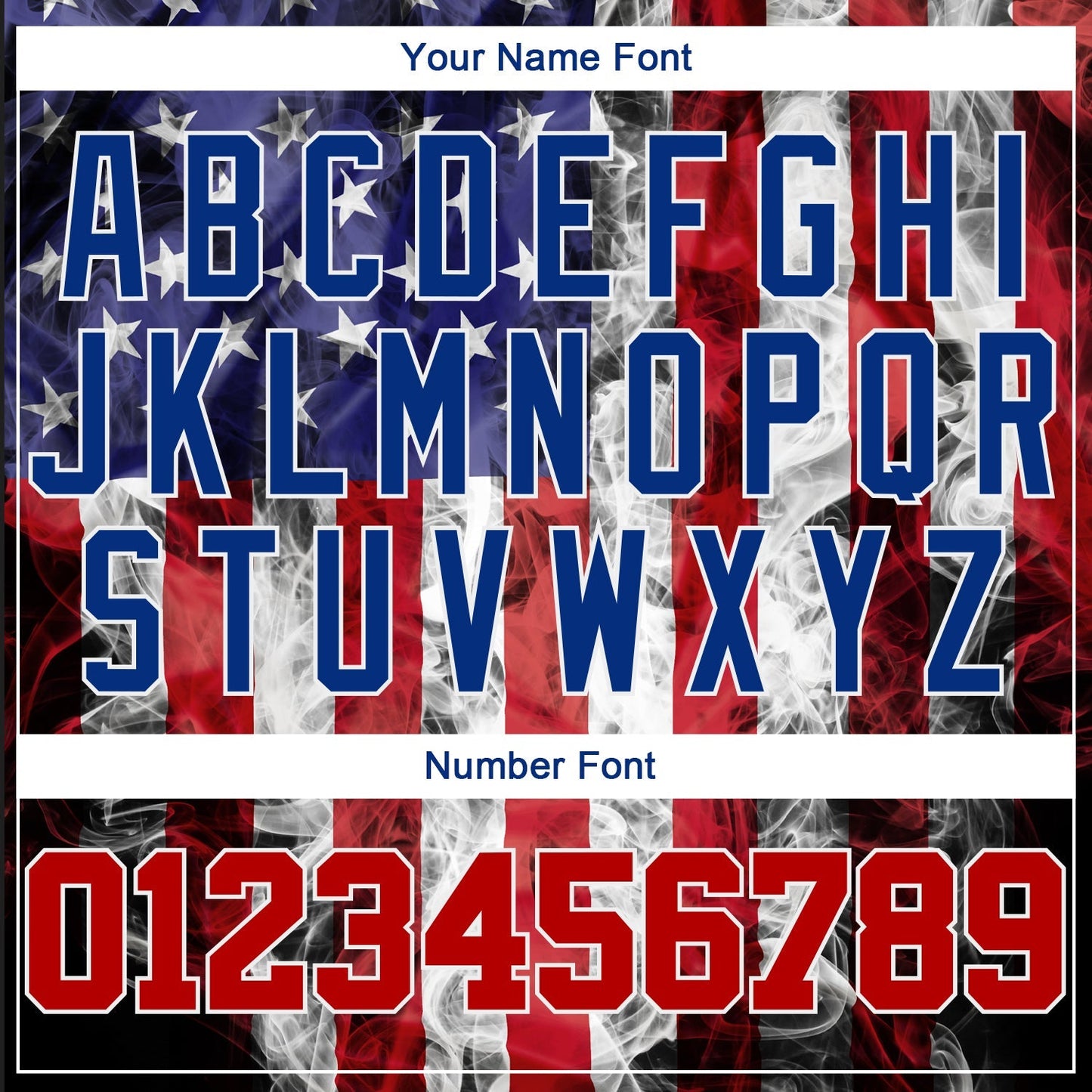 Custom White Red-Royal 3D American Flag Fashion Authentic Baseball Jersey baseball jersey product view 5