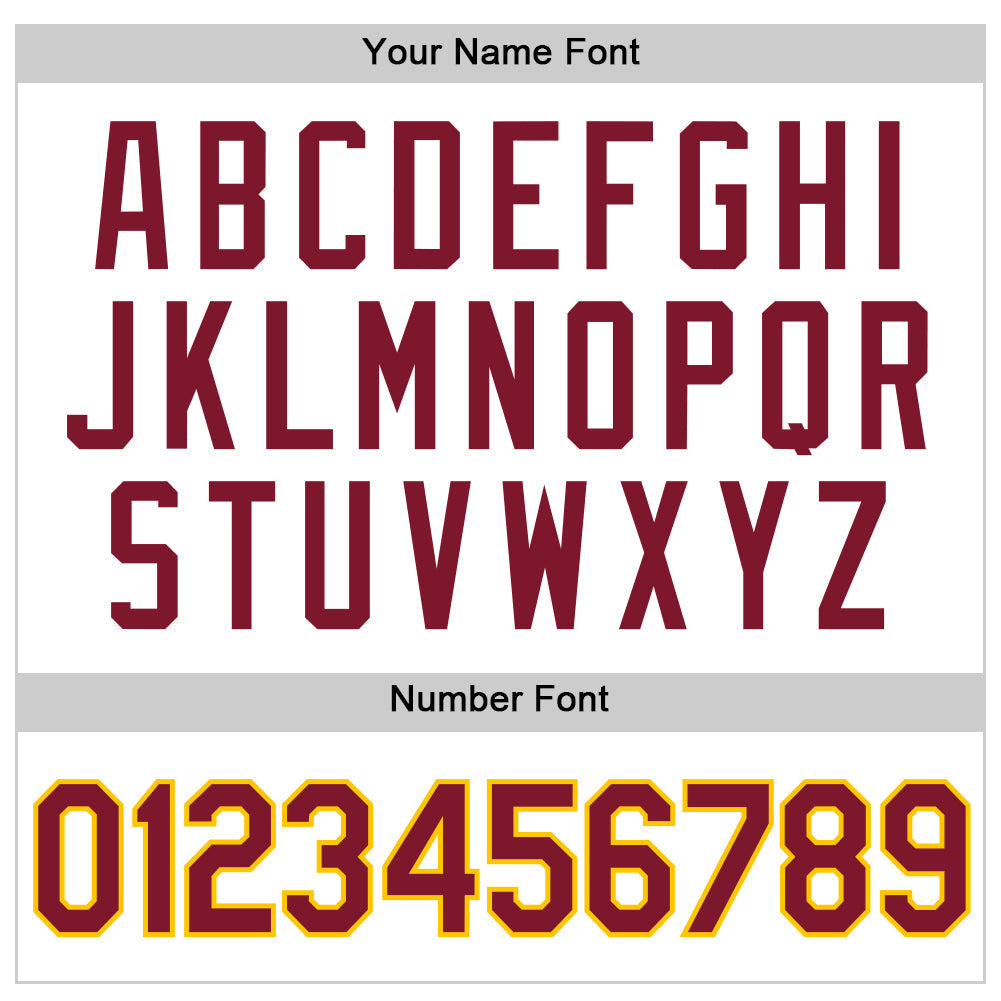 Custom White Crimson-Gold Authentic Sleeveless Baseball Jersey baseball jersey product view 4