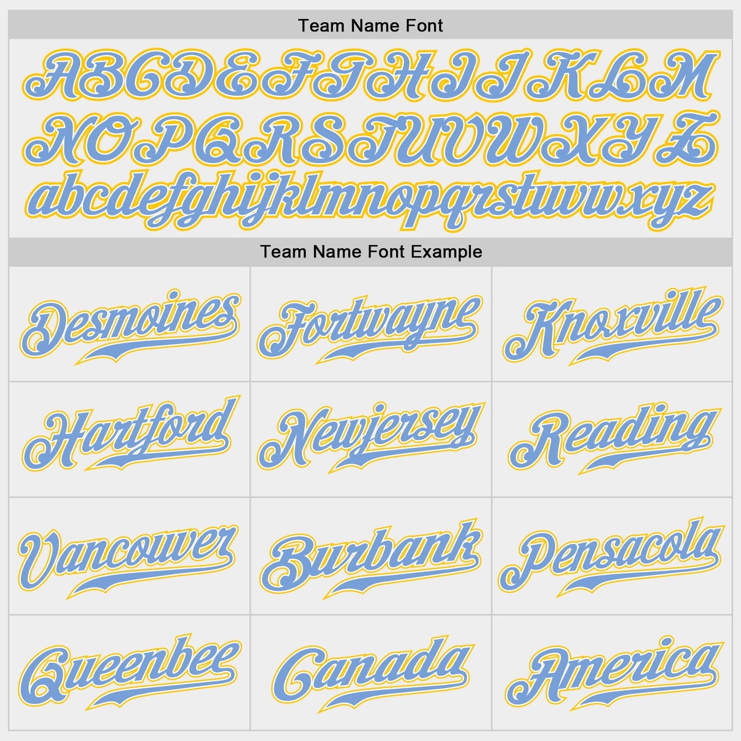 Custom White Light Blue-Gold Authentic Baseball Jersey baseball jersey product view 5