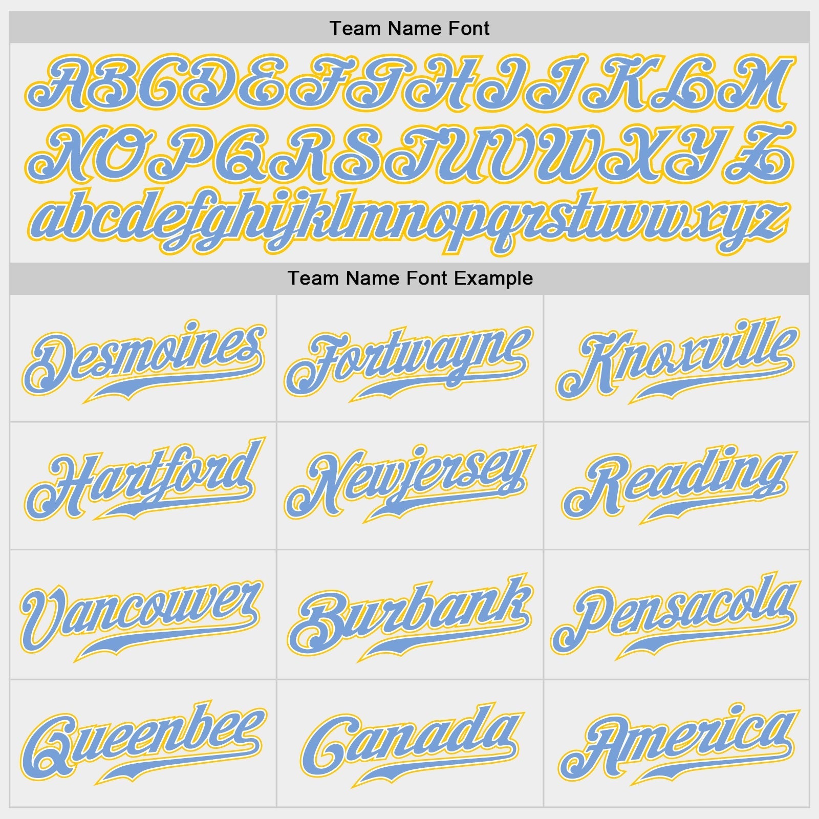 Custom White Light Blue-Gold Authentic Baseball Jersey baseball jersey product view 5
