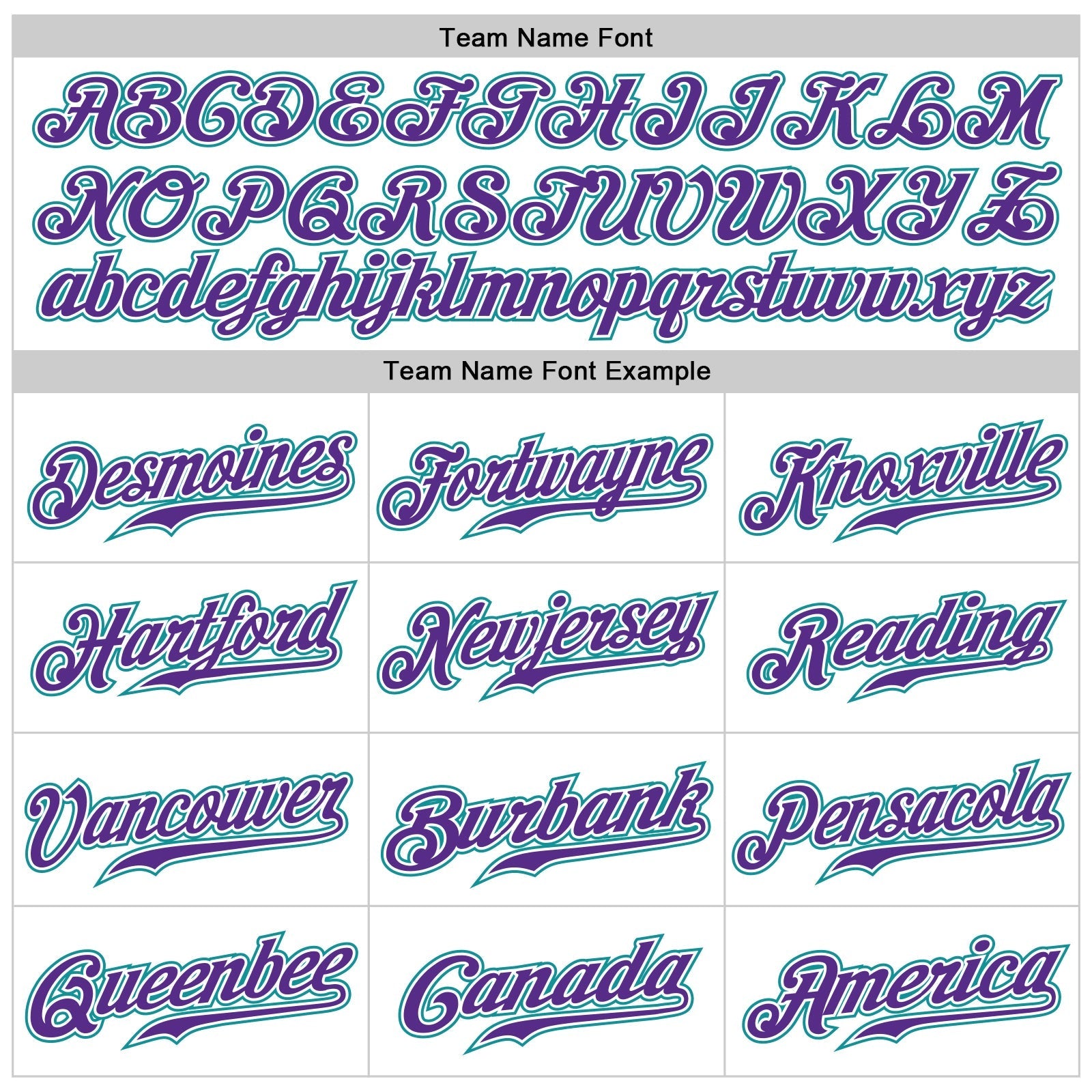 Custom White Purple Pinstripe Purple-Teal Authentic Baseball Jersey baseball jersey product view 4