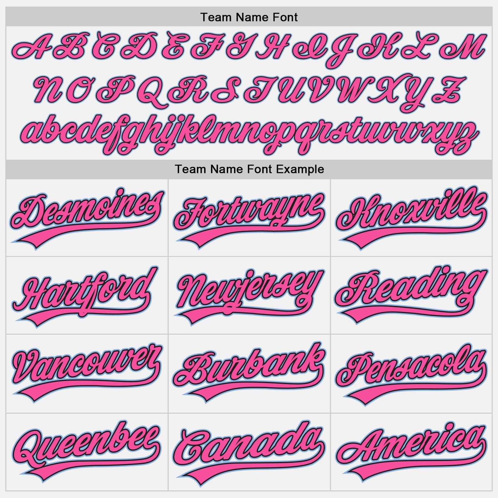Custom White Black Pinstripe Pink-Light Blue Authentic Baseball Jersey baseball jersey product view 4