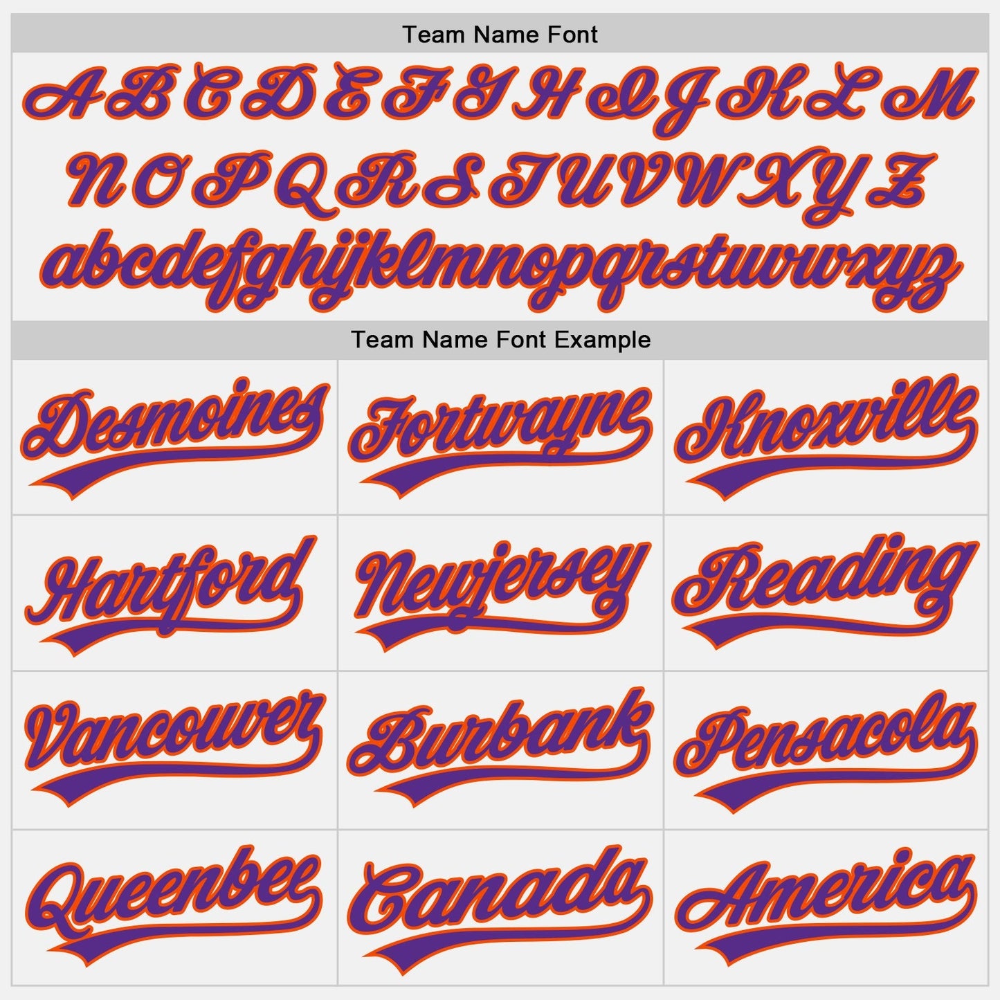 Custom White Purple Pinstripe Orange Authentic Baseball Jersey baseball jersey product view 4