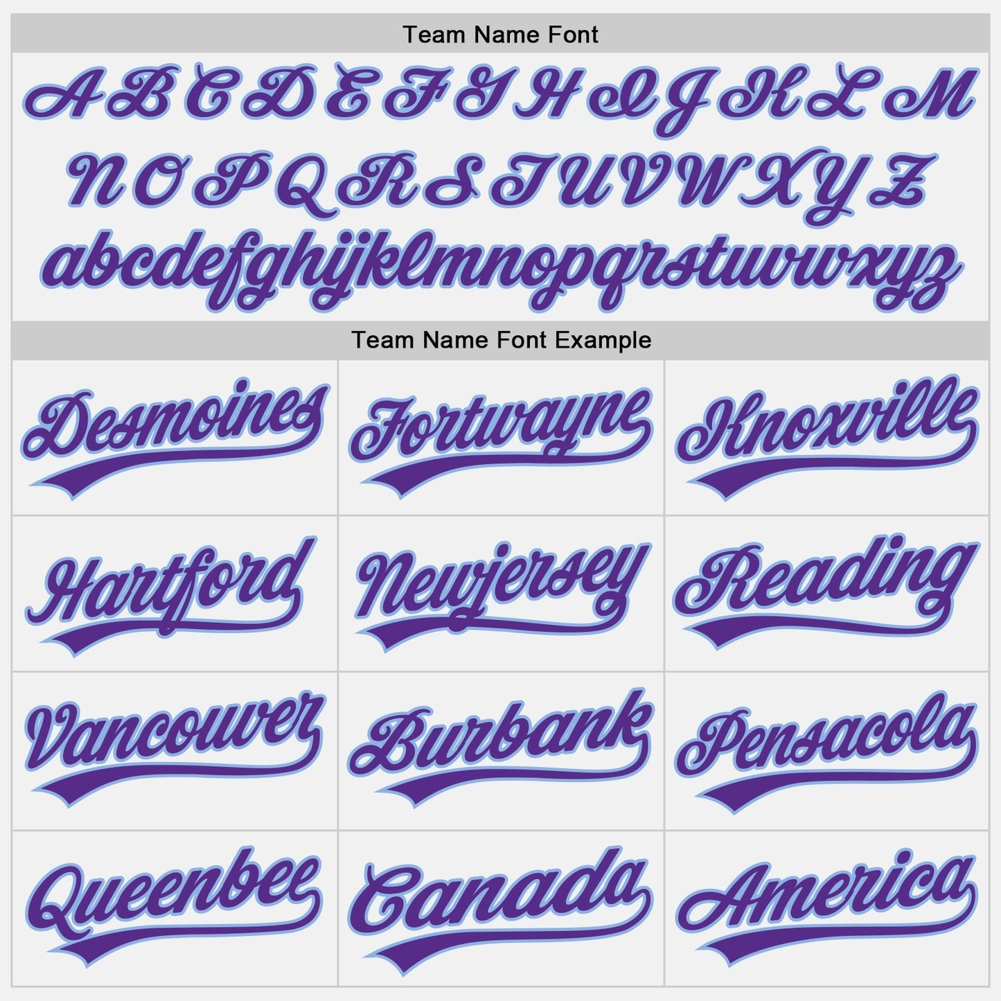 Custom White Purple Pinstripe Light Blue Authentic Baseball Jersey baseball jersey product view 4