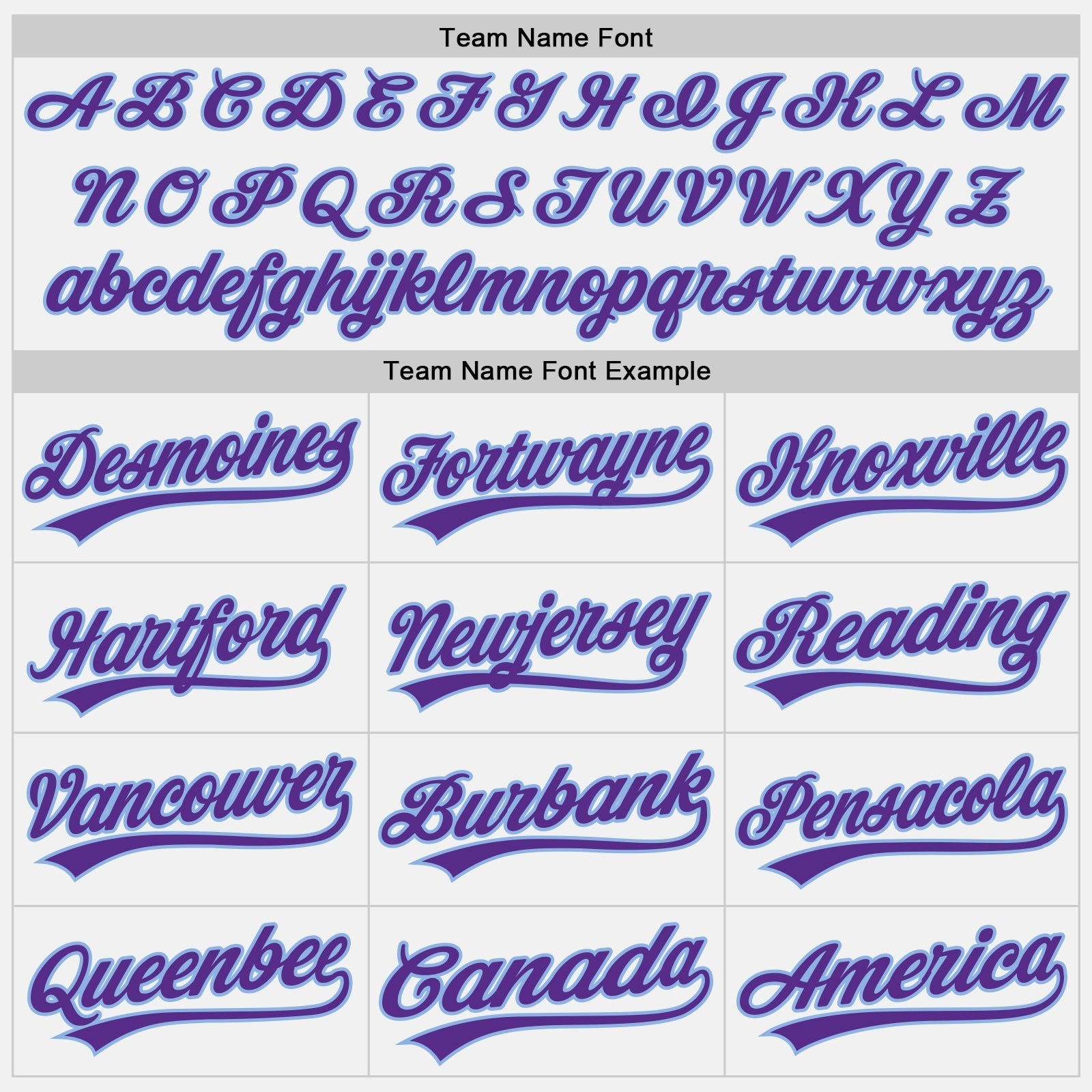 Custom White Purple Pinstripe Light Blue Authentic Baseball Jersey baseball jersey product view 4
