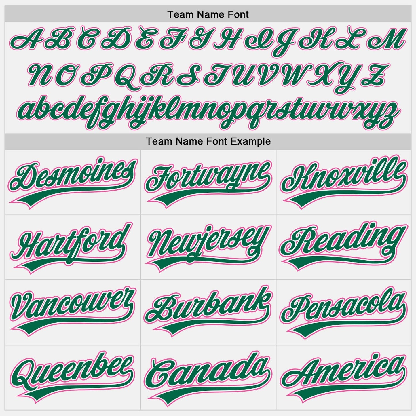 Custom White Kelly Green Pinstripe Kelly Green-Pink Authentic Baseball Jersey baseball jersey product view 4