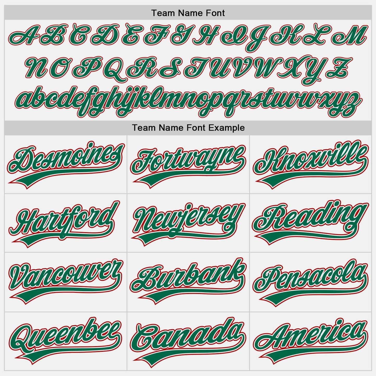 Custom White Kelly Green Pinstripe Kelly Green-Red Authentic Baseball Jersey baseball jersey product view 4