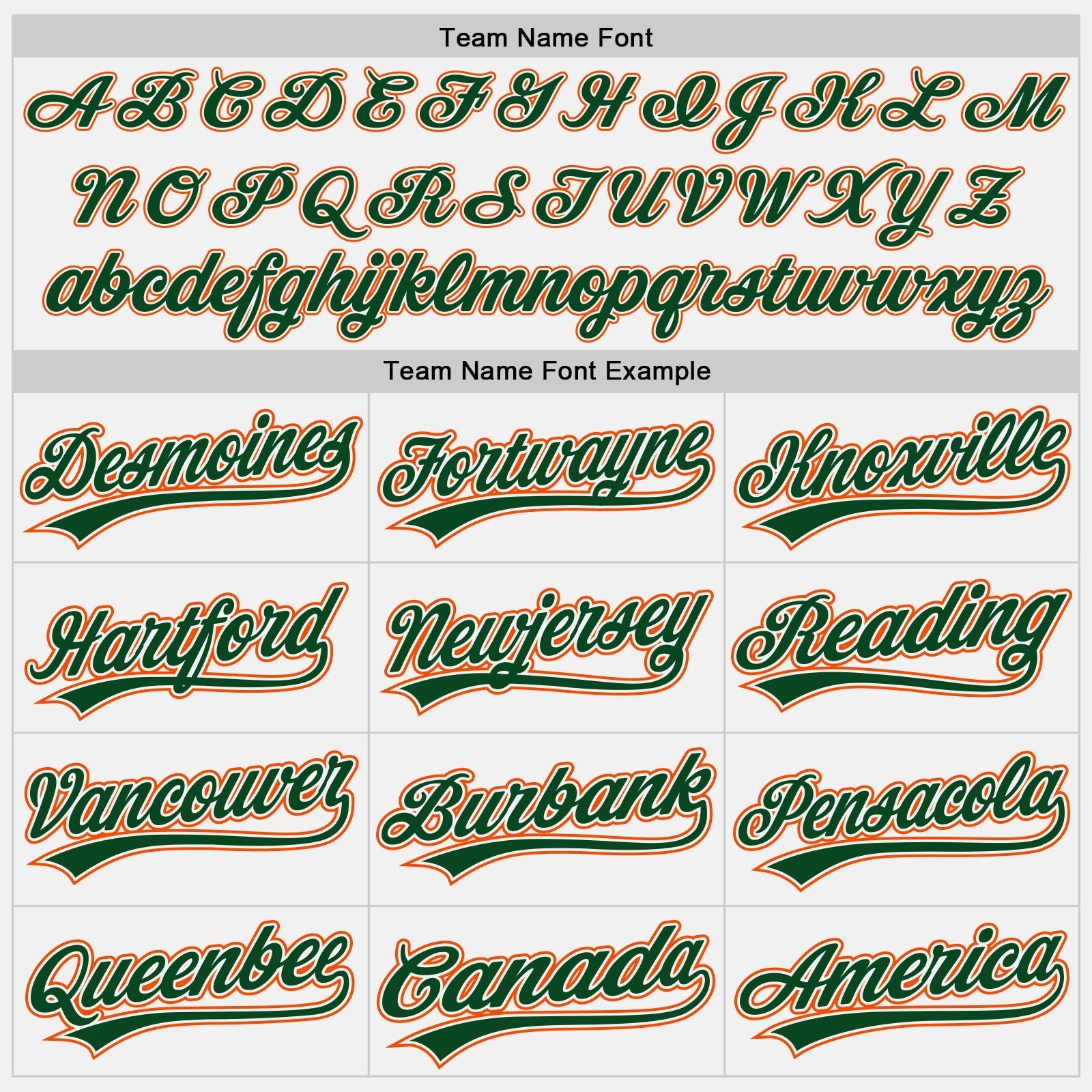 Custom White Green Pinstripe Green-Orange Authentic Baseball Jersey baseball jersey product view 4