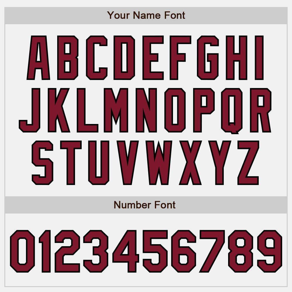 Custom White Crimson Pinstripe Crimson-Black Authentic Baseball Jersey baseball jersey product view 5