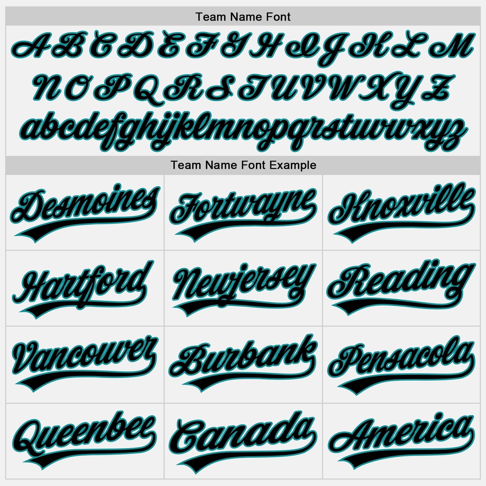 Custom White Teal Pinstripe Black Authentic Baseball Jersey baseball jersey product view 4