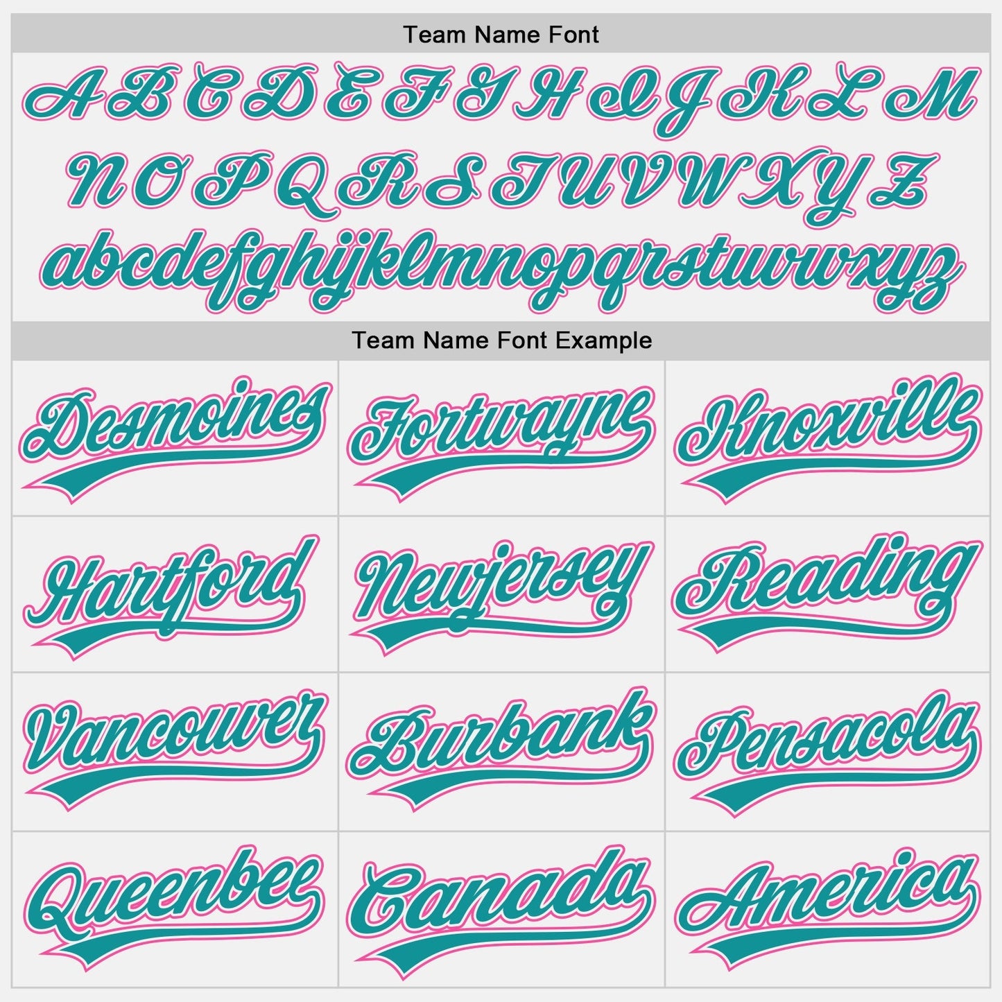 Custom White Teal Pinstripe Pink Authentic Baseball Jersey baseball jersey product view 5