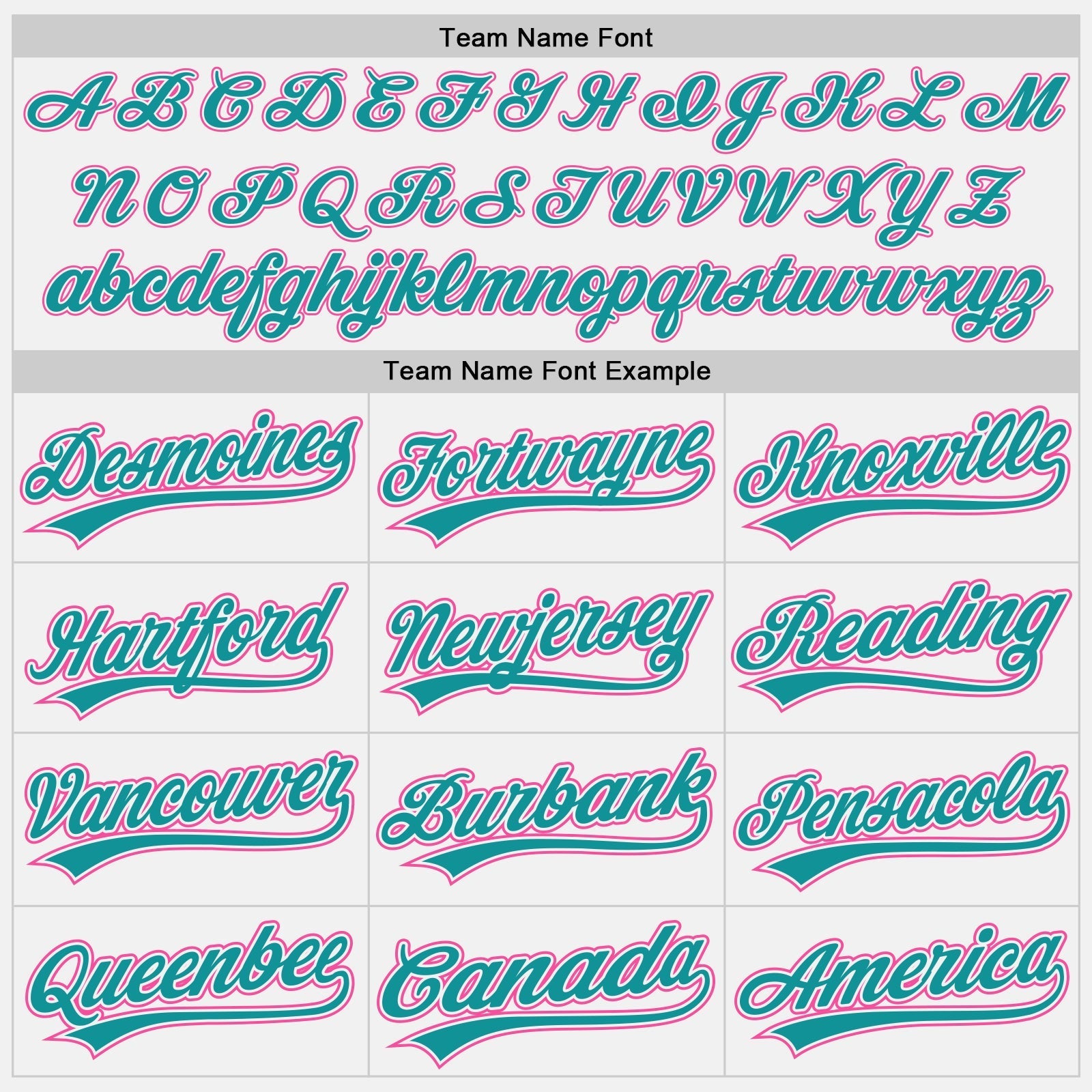 Custom White Teal Pinstripe Pink Authentic Baseball Jersey baseball jersey product view 5