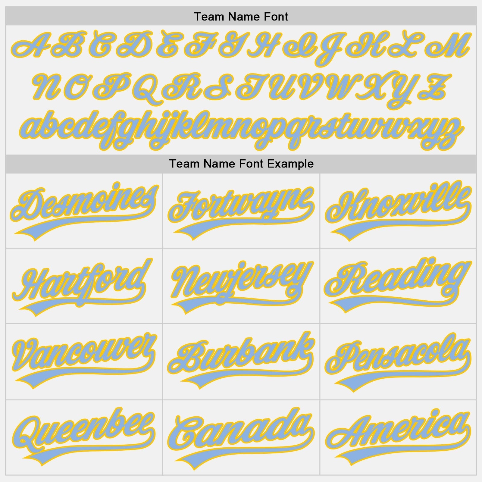Custom White Light Blue Pinstripe Light Blue-Yellow Authentic Baseball Jersey baseball jersey product view 4